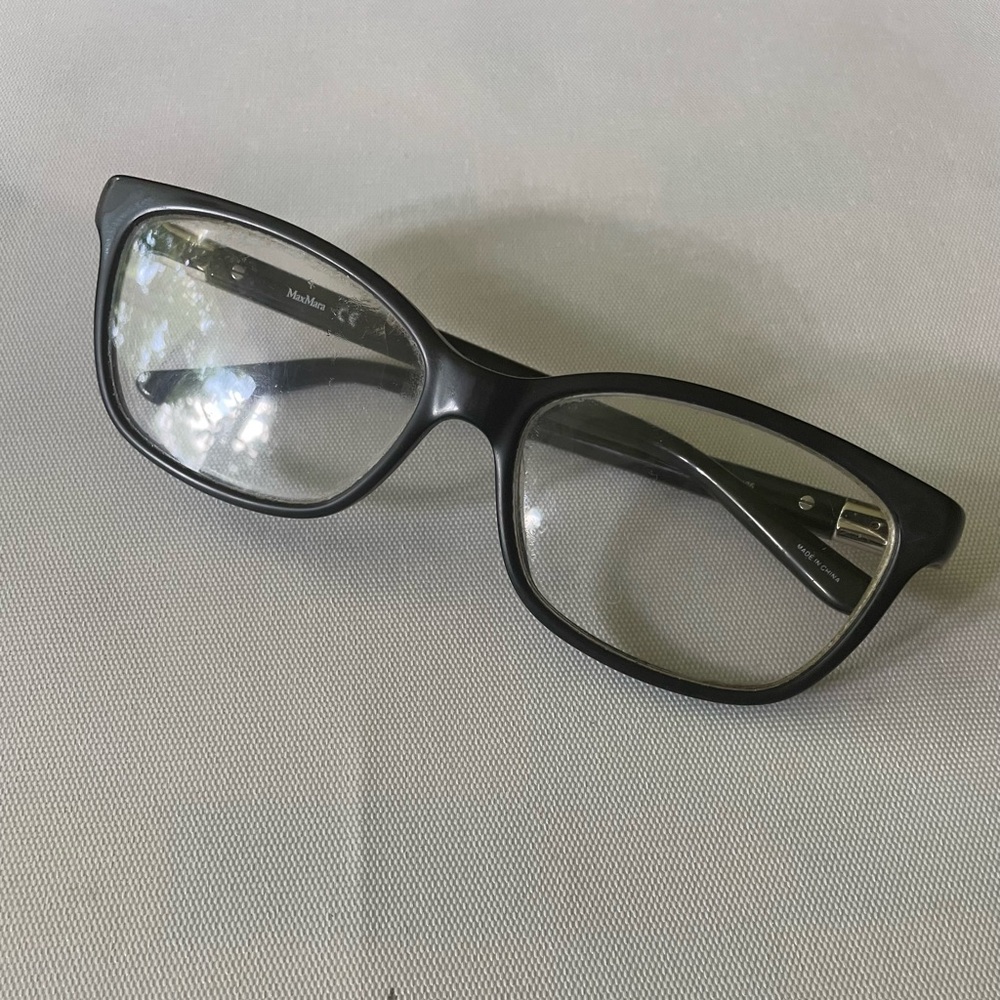Max Mara maxmara MM 1219 807 135 Glasses Frames Eyeglasses Black Rhinestone